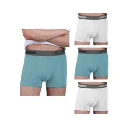 Freecultr Multi Color Modal Regular Fit Solid Trunks (Pack of 4)-picture-43