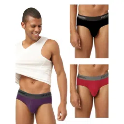 Freecultr Multi Comfort Fit Briefs - Pack of 3-picture-30