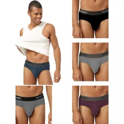Freecultr Multi Comfort Fit Briefs - Pack of 5-picture-20