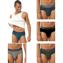 Freecultr Multi Comfort Fit Briefs - Pack of 5-picture-23