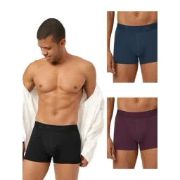 Freecultr Multi Comfort Fit Trunks - Pack of 3-picture-33
