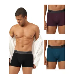 Freecultr Multi Comfort Fit Trunks - Pack of 3-picture-39