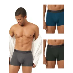 Freecultr Multi Comfort Fit Trunks - Pack of 3-picture-17