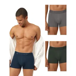 Freecultr Multi Comfort Fit Trunks - Pack of 3-picture-34