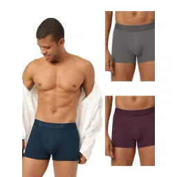 Freecultr Multi Comfort Fit Trunks - Pack of 3-picture-22