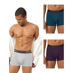 Freecultr Multi Comfort Fit Trunks - Pack of 3-picture-35