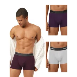 Freecultr Multi Comfort Fit Trunks - Pack of 3-picture-31