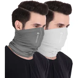 freecultr Unisex Anti Microbial Super Soft & Comfort Fit, Breathable Multipurpose Headband, Face Mask for Dust Protection Men Solid Bandana-picture-25