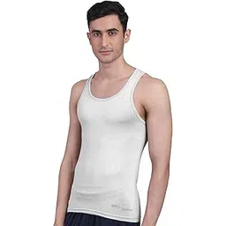 freecultr Vest for Men | Bamboo Sleeveless Super Soft Round Neck Gym Comfort Vests | Workout Regular Fit Innerwear | Breathable Sando with Long Hemline | Pack of 1 for Ultimate Comfort-picture-32