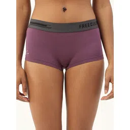 FREECULTR Women Violet Solid Anti-Microbial Boy Shorts FC-WMN-BSRT-B-TV-01_S-picture-22