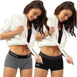 freecultr Women's Underwear Antibacterial Micromodal Airsoft | Boy Shorts| No-Itch No-Chafing Sweat-Proof & Super Soft Innerwear for Daily Comfort | Lightweight Breathable & Flexible Fit-picture-17