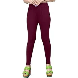 freedom lady wear Women's Solid Mid Rise Slim Fit Ankle Length Leggings - Comfortable and Stylish Yoga Pants for Workout, Running, and Everyday Wear-picture-52
