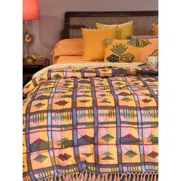 freedom tree Cambaya Cotton Voile Mango Double Quilt-picture-13