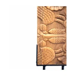 Freedom Tree Chyur Natural Teak Wood Floor Sculpture image 3