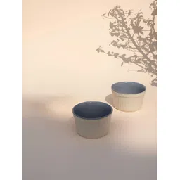 FREEDOM TREE Color Pop 2-Pcs Grey Textured Ceramic Bakeware Set-picture-28