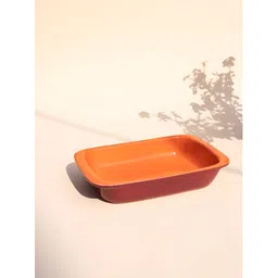 FREEDOM TREE Color Pop Orange Coloured Ceramic Baking Dish Bakeware-picture-54