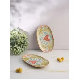 freedom tree Freedom Folk Hand Painted Ceramic Kebab Tray-picture-30