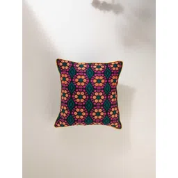 FREEDOM TREE Green & Pink Geometric Square Cushion Covers-picture-27