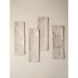 FREEDOM TREE Green House 4Pcs Beige Printed Cotton Table Napkins-picture-29