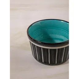 FREEDOM TREE Sativa 2-Pcs Green & Black Textured Ceramic Bakeware Set image 4