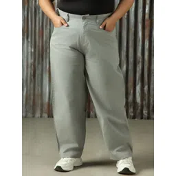 Freeform by High Star Women Relaxed Straight Leg Mom Fit High-Rise Easy Wash Trousers-picture-25