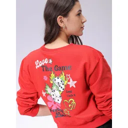 Freehand by The Indian Garage Co Women Printed Sweatshirt-picture-17