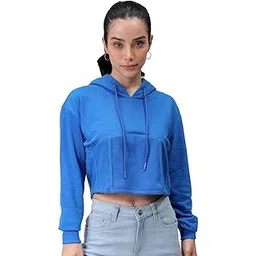 freehand by The Indian Garage Co Women Fitted Solid Corset Sweatshirt-picture-28