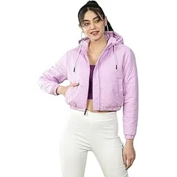 freehand by The Indian Garage Co Women Regular Fit Solid Puffer Jacket-picture-46