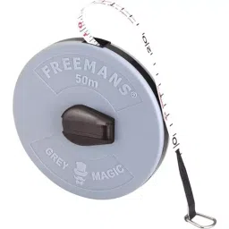 Freemans 50 m Grey Fiberglass Measuring Tape 13 mm FM50-image-35