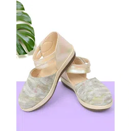 Freeplay Girls Embellished Round Toe Mules Flats-picture-18