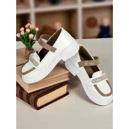 Freeplay Girls Platform Heels Embellished Velcro Mary Janes-picture-40