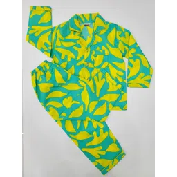 Freesia Array Unisex Kids Printed Night suit-picture-24