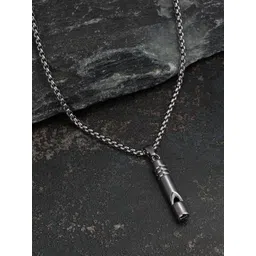 French Accent Men Silver-Plated Chain-image-30