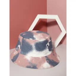 French Accent Men Tie & Dye Printed Vintage Bucket Hat-picture-15