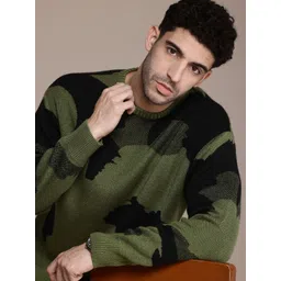 French Connection Abstract Self Design Pullover-picture-40