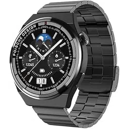 french connection Beam Smart Watch with Its 1.39" Full-Touch Screen and 360 * 360 Resolution Round Display with 3 Straps Fcsw05-2, Black-picture-44