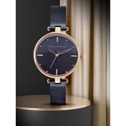 French Connection Cherie Women Blue Bracelet Style Analogue Watch FCN00030E-image-6