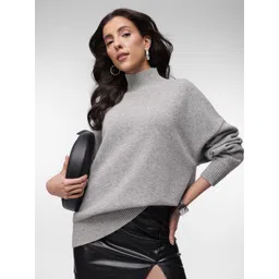 French Connection High Neck Woollen Pullover-picture-30