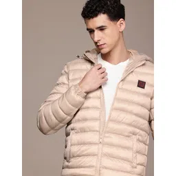 French Connection Long Sleeves Hooded Puffer Jacket-picture-38