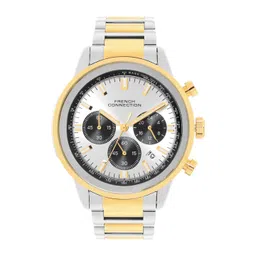 French Connection Men Dial & Stainless Steel Bracelet Style Straps Analogue Chronograph Watch FCN0120TM-image-24