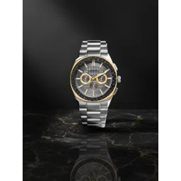 French Connection Men Dial & Stainless Steel Bracelet Style Straps Analogue Multi Function Watch FCH27TM-picture-10