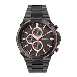 French Connection Men Patterned Dial & Stainless Steel Bracelet Style Straps Analogue Multi Function Watch-picture-24