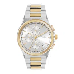 French Connection Men Patterned Dial & Stainless Steel Bracelet Style Straps Analogue Watch FCH02TM-picture-21