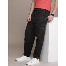 French Connection Men Pure Cotton Light Fade Loose Fit Cargo Jeans-picture-28