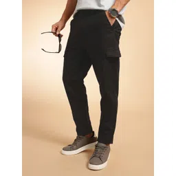 French Connection Men Regular Fit Cargos Trousers-picture-32