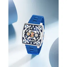 French Connection Men Skeleton Dial & Stainless Steel Straps Analogue Chronograph Watch FCT1UM-S-picture-34