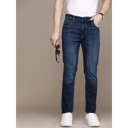 French Connection Men Slim Fit Heavy Fade Mid-Rise Stretchable Jeans-picture-25