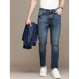 French Connection Men Slim Fit Light Fade Stretchable Casual Jeans-picture-37