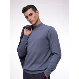 French Connection Mock Collar Pure Cotton Pullover Sweater-picture-41