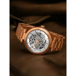 french connection MODERN Silver white See Through Dial | Automatic Watch For Women's | FCA21RGM Analog Watch - For Women FCA21RGM-picture-12